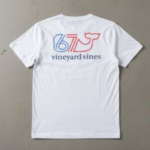 Vineyard Vines 67 Whale Logo Graphic T-Shirt | Preppy Coastal Style Tee